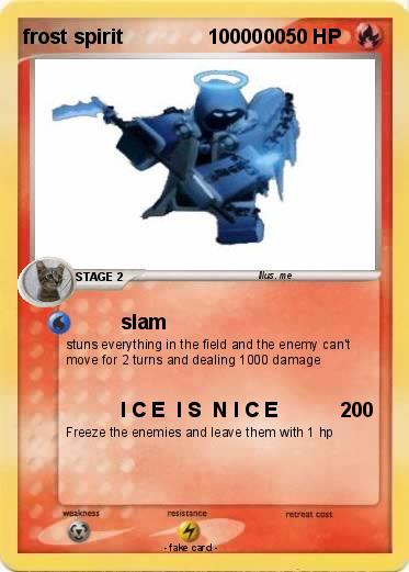 Pokemon frost spirit               1000000