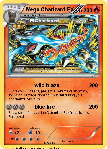 Pokemon Mega Charizard EX