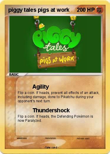 Pokemon piggy tales pigs at work