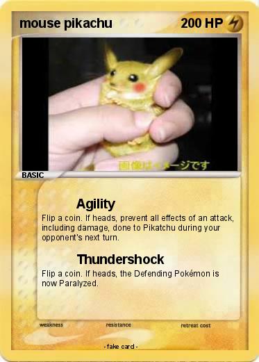 Pokemon mouse pikachu Pokemon mouse pikachu