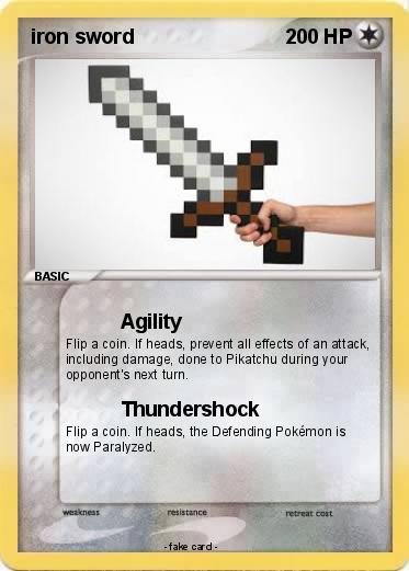 Pokemon iron sword