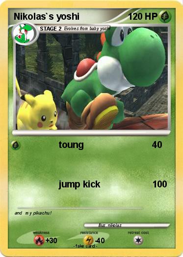 Pokemon Nikolas`s yoshi