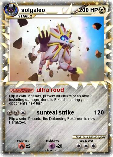 Pokemon solgaleo