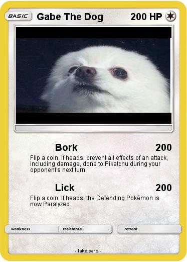 Pokemon Gabe The Dog
