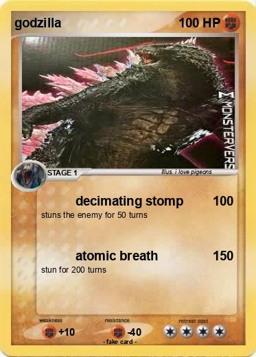 Pokemon godzilla