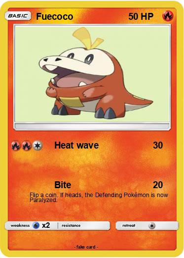 Pokemon Fuecoco
