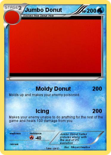 Pokemon Jumbo Donut