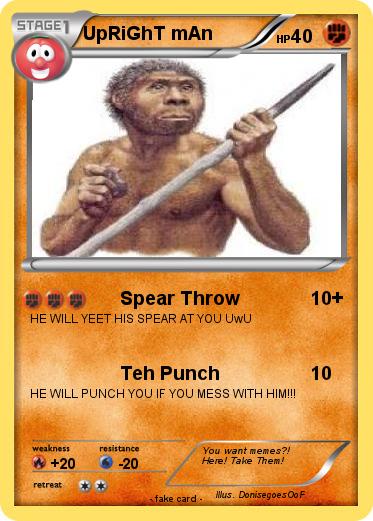 Pokemon UpRiGhT mAn