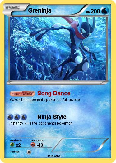 Pokemon Greninja