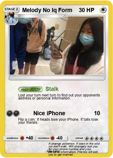 Pokemon Melody No Iq Form