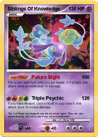 Pokemon Siblings Of Knowledge