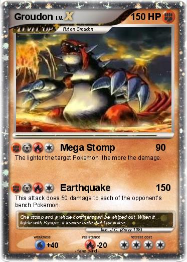 Pokemon Groudon