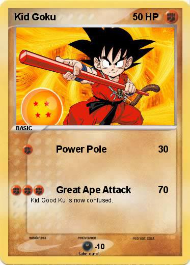 Pokemon Kid Goku