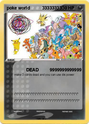 Pokemon poke world          33333333
