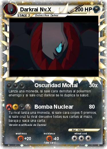 Pokemon Darkrai Nv.X