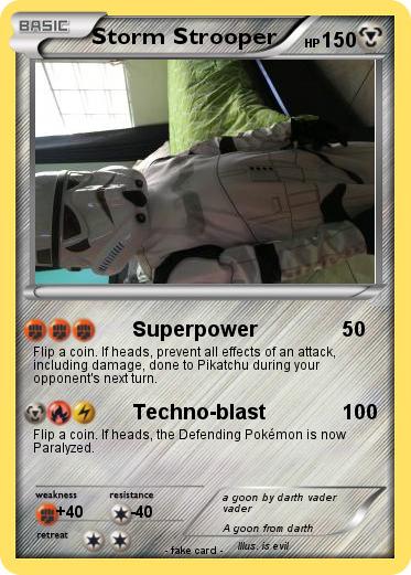 Pokemon Storm Strooper