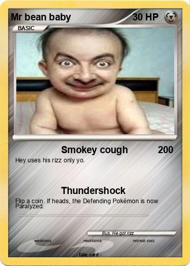 Pokemon Mr bean baby