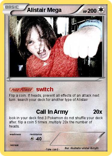 Pokemon Alistair Mega