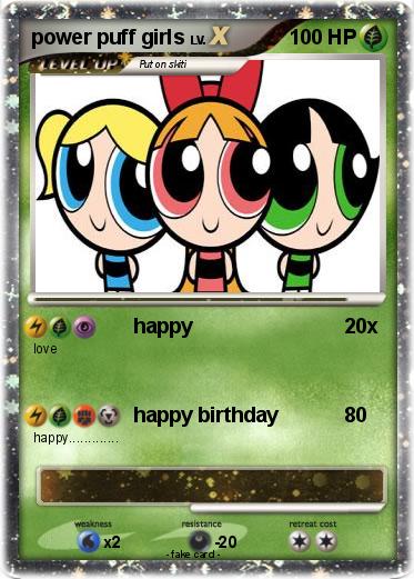 Pokemon power puff girls