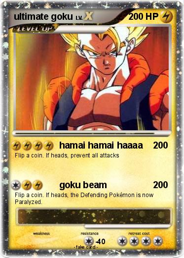 Pokemon ultimate goku