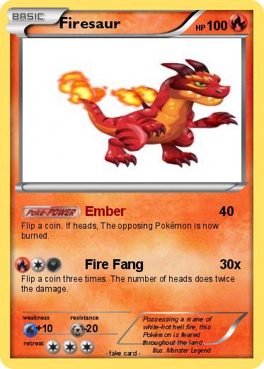 Pokemon Firesaur