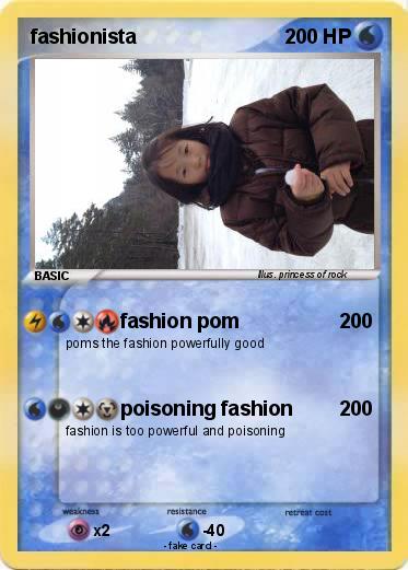 Pokemon fashionista