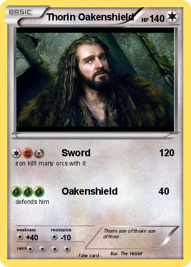 Pokemon Thorin Oakenshield