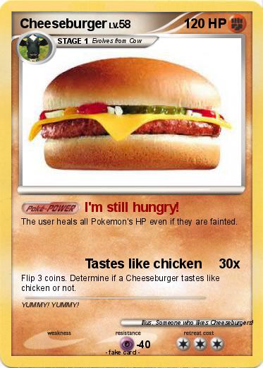 Pokemon Cheeseburger