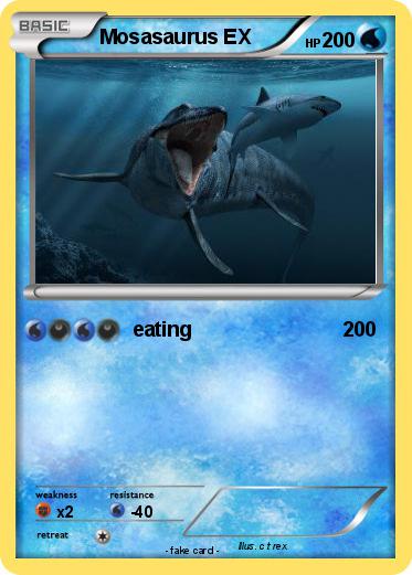 Pokemon Mosasaurus EX