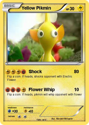 Pokemon Yellow Pikmin