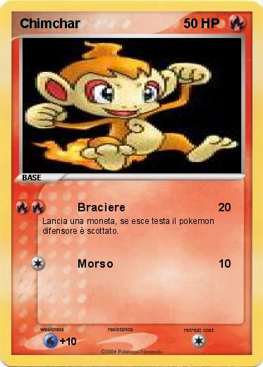 Pokemon Chimchar