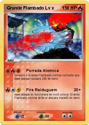 Pokemon Grande Flambado Lv x