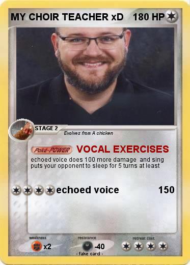 Pokemon MY CHOIR TEACHER xD