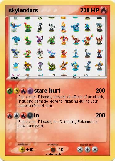 Pokemon skylanders