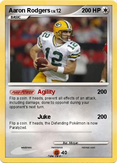 Pokemon Aaron Rodgers