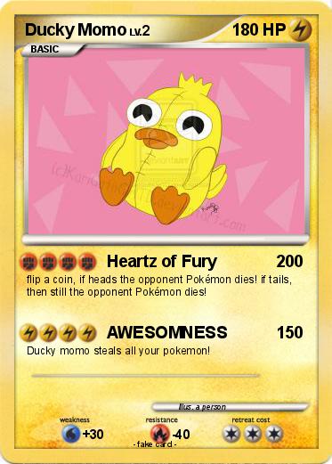 Pokemon Ducky Momo