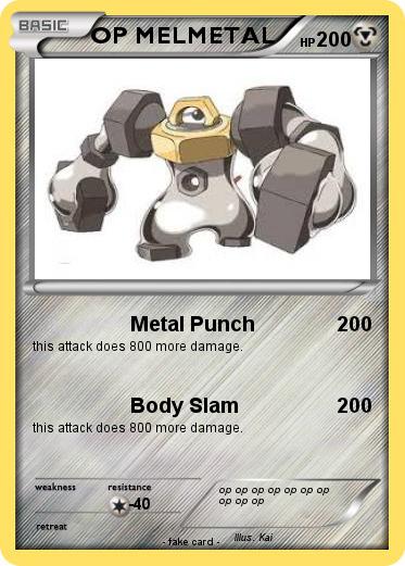 Pokemon OP MELMETAL