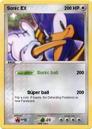 Pokemon Sonic EX
