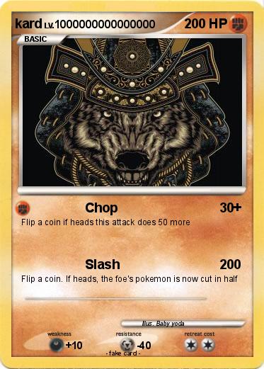 Pokemon kard