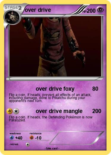Pokemon over drive