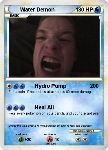 Pokemon Water Demon