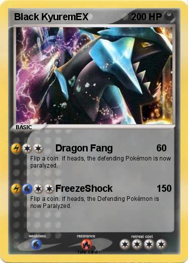 Pokemon Black KyuremEX