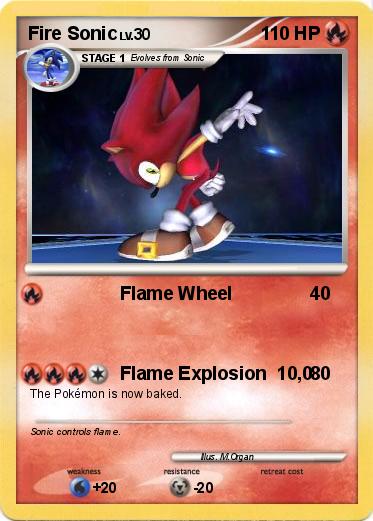 Pokemon Fire Sonic