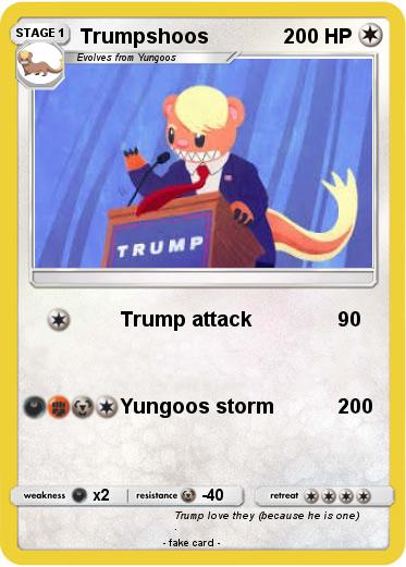 Pokemon Trumpshoos