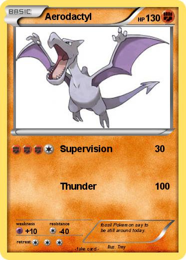 Pokemon Aerodactyl