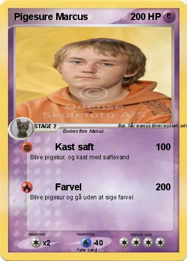 Pokemon Pigesure Marcus