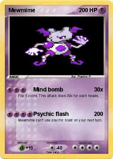 Pokemon Mewmime