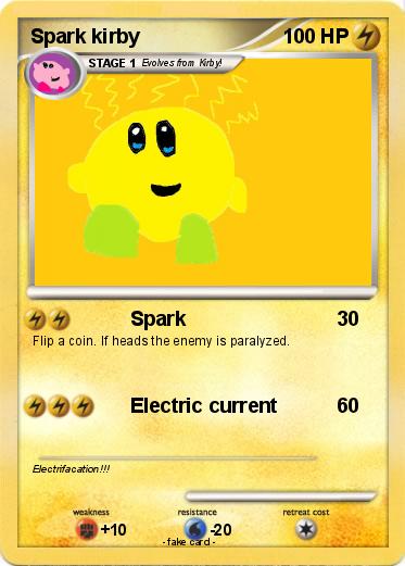 Pokemon Spark kirby