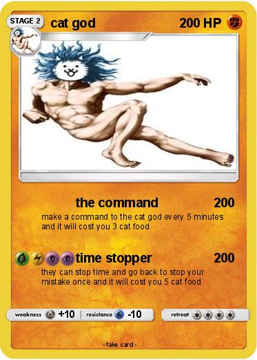 Pokemon cat god