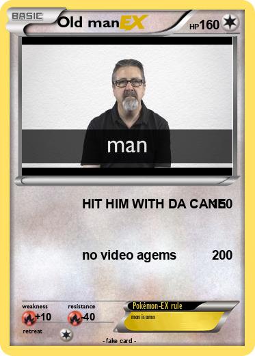 Pokemon Old man